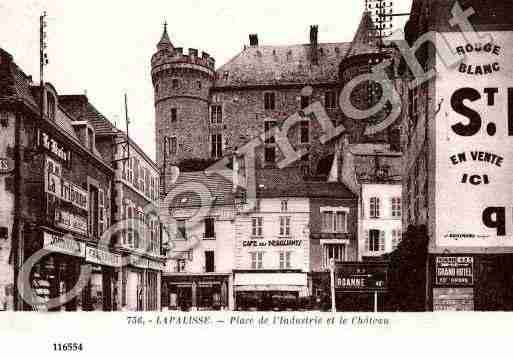 Ville de LAPALISSE, carte postale ancienne