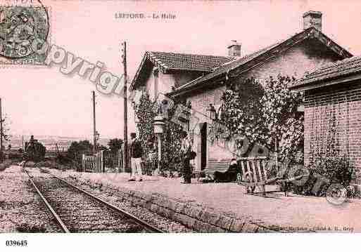 Ville de LEFFOND, carte postale ancienne