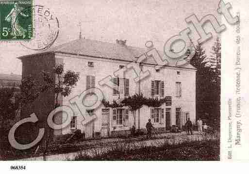 Ville de MARGNY, carte postale ancienne