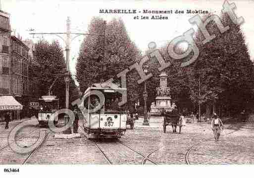 Ville de MARSEILLE, carte postale ancienne