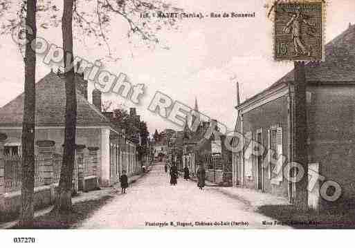 Ville de MAYET, carte postale ancienne