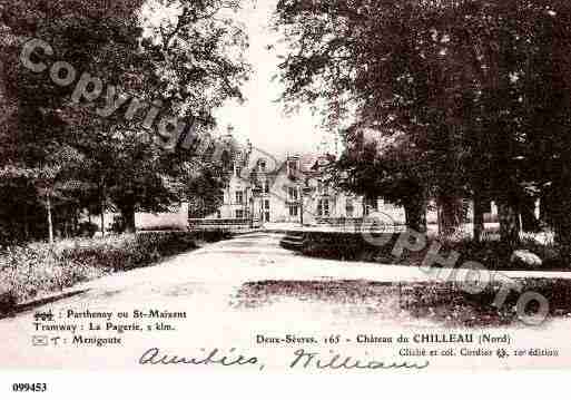 Ville de MENIGOUTE, carte postale ancienne