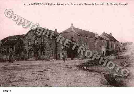 Ville de MEURCOURT, carte postale ancienne