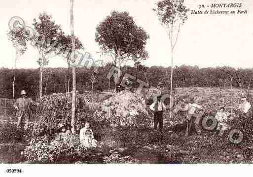 Ville de MONTARGIS, carte postale ancienne