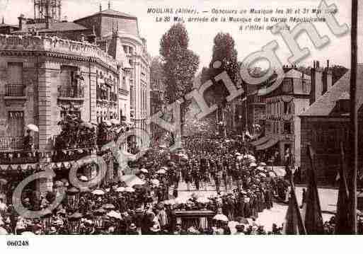 Ville de MOULINS, carte postale ancienne