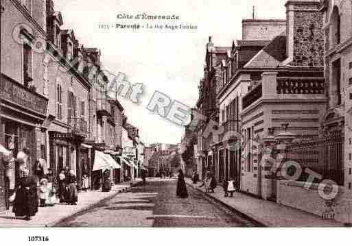 Ville de PARAME, carte postale ancienne