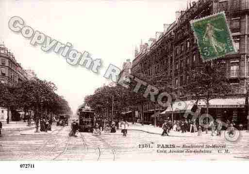 Ville de PARIS13, carte postale ancienne