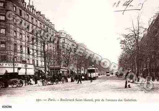 Ville de PARIS13, carte postale ancienne