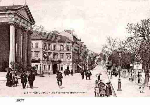 Ville de PERIGUEUX, carte postale ancienne