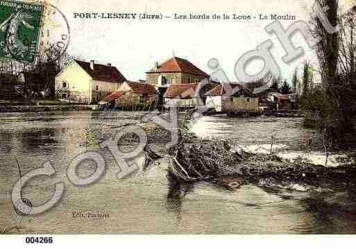 Ville de PORTLESNEY, carte postale ancienne