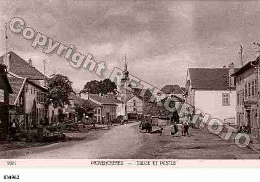 Ville de PROVENCHERESSURFAVE, carte postale ancienne