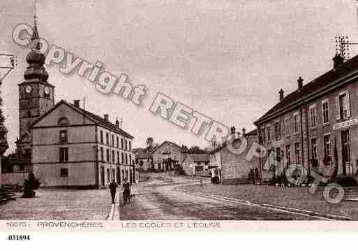 Ville de PROVENCHERESSURFAVE, carte postale ancienne