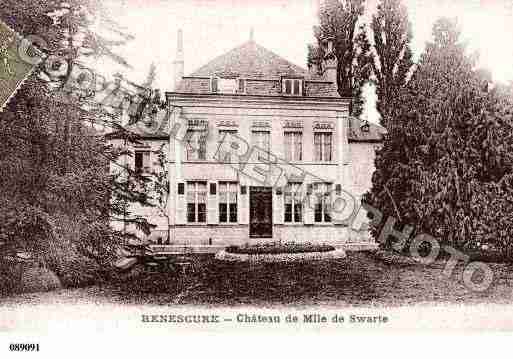 Ville de RENESCURE, carte postale ancienne