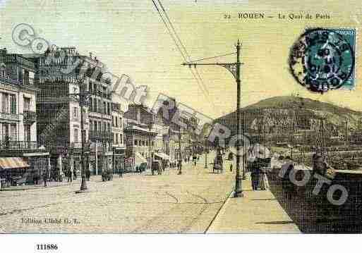 Ville de ROUEN, carte postale ancienne