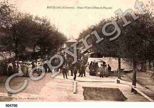 Ville de ROUILLAC, carte postale ancienne