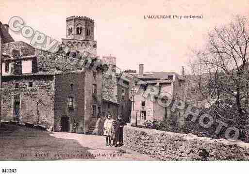 Ville de ROYAT, carte postale ancienne