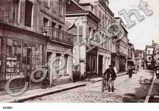 Ville de RUGLES, carte postale ancienne