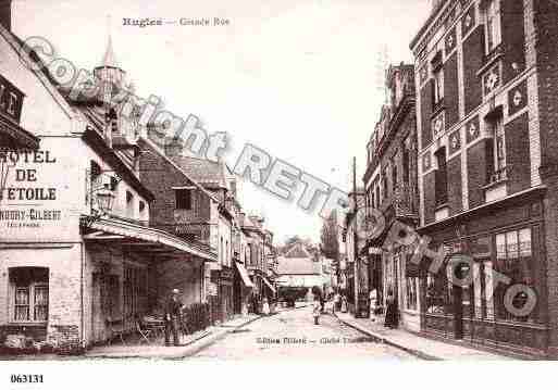 Ville de RUGLES, carte postale ancienne