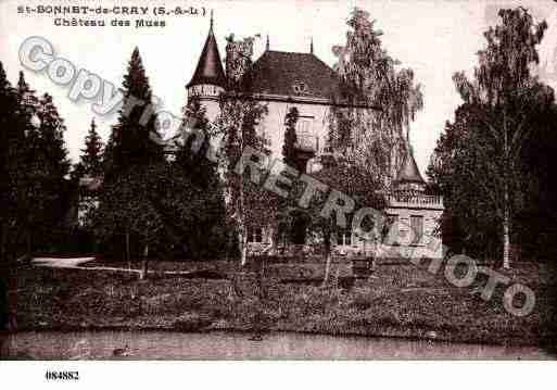 Ville de SAINTBONNETDECRAY, carte postale ancienne