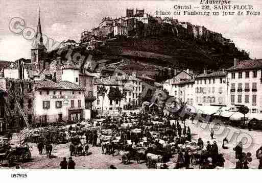 Ville de SAINTFLOUR, carte postale ancienne