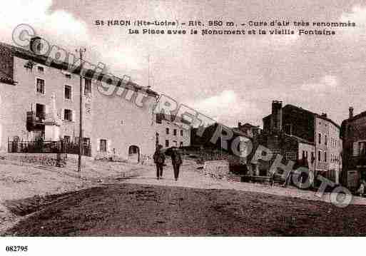 Ville de SAINTHAON, carte postale ancienne