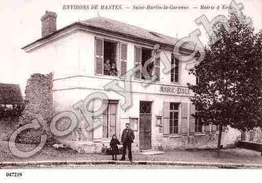 Ville de SAINTMARTINLAGARENNE, carte postale ancienne