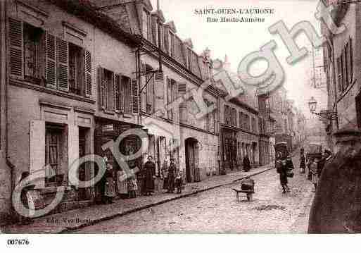 Ville de SAINTOUENL\'AUMONE, carte postale ancienne