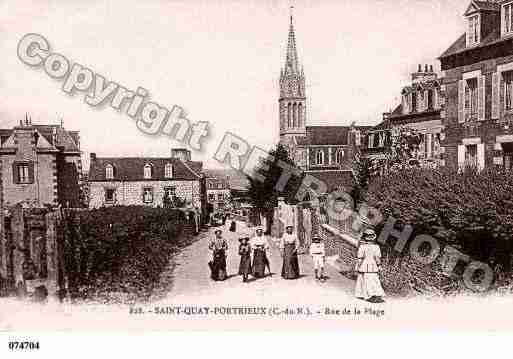 Ville de SAINTQUAYPORTRIEUX, carte postale ancienne