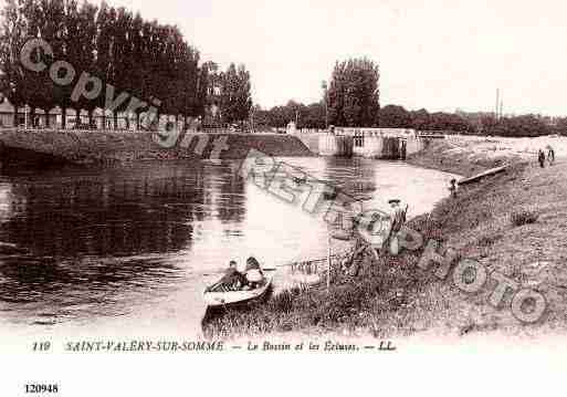 Ville de SAINTVALERYSURSOMME, carte postale ancienne