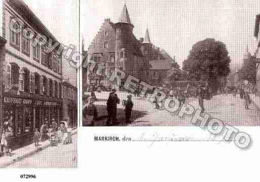 Ville de SAINTEMARIEAUXMINES, carte postale ancienne