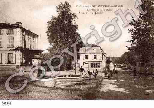 Ville de SAUVETERREDEBEARN, carte postale ancienne