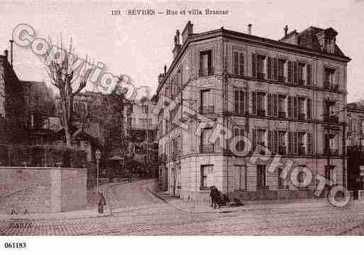 Ville de SEVRES, carte postale ancienne