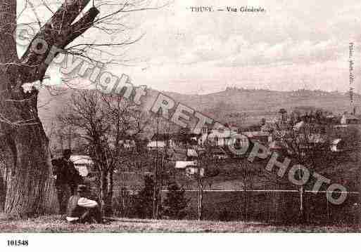 Ville de THUSY, carte postale ancienne