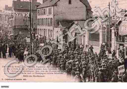 Ville de TROYES, carte postale ancienne