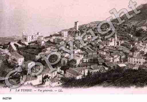 Ville de TURBIE(LA), carte postale ancienne