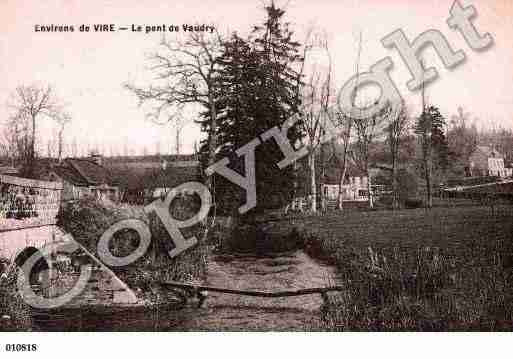 Ville de VAUDRY, carte postale ancienne