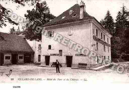 Ville de VILLARDDELANS, carte postale ancienne