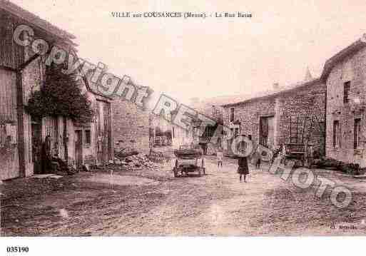 Ville de VILLESURCOUSANCES, carte postale ancienne