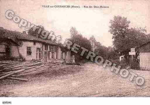 Ville de VILLESURCOUSANCES, carte postale ancienne