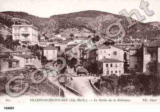 Ville de VILLEFRANCHESURMER, carte postale ancienne