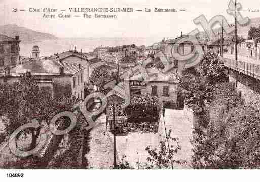 Ville de VILLEFRANCHESURMER, carte postale ancienne