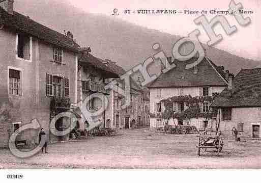 Ville de VUILLAFANS, carte postale ancienne