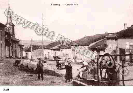 Ville de XANREY, carte postale ancienne