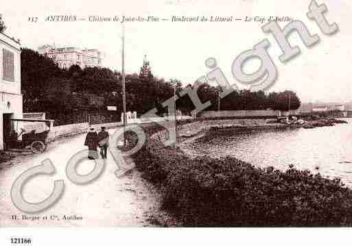 Ville de ANTIBESJUANLESPINS, carte postale ancienne