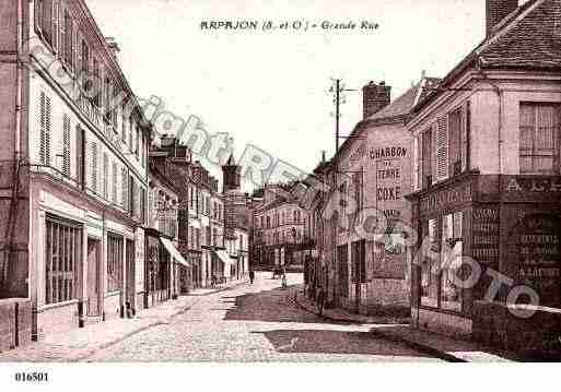 Ville de ARPAJON, carte postale ancienne