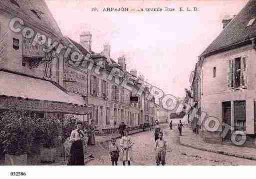 Ville de ARPAJON, carte postale ancienne