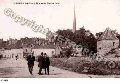 Ville de AUXONNE, carte postale ancienne