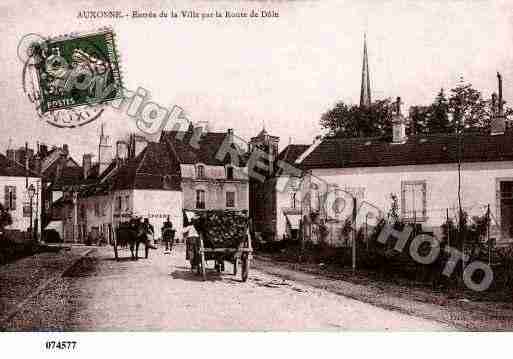 Ville de AUXONNE, carte postale ancienne