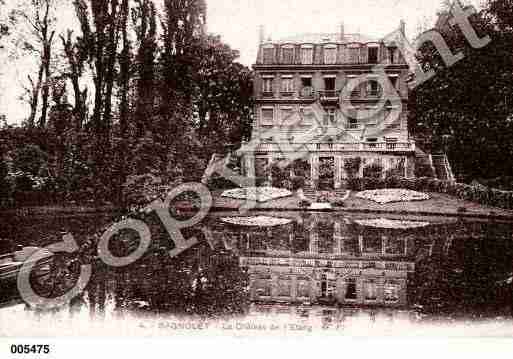 Ville de BAGNOLET, carte postale ancienne