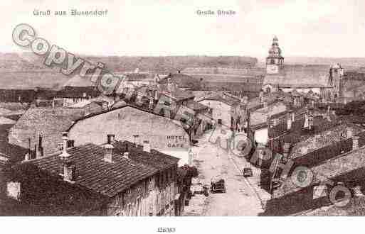 Ville de BOUZONVILLE, carte postale ancienne